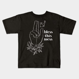 Bless This Mess Kids T-Shirt